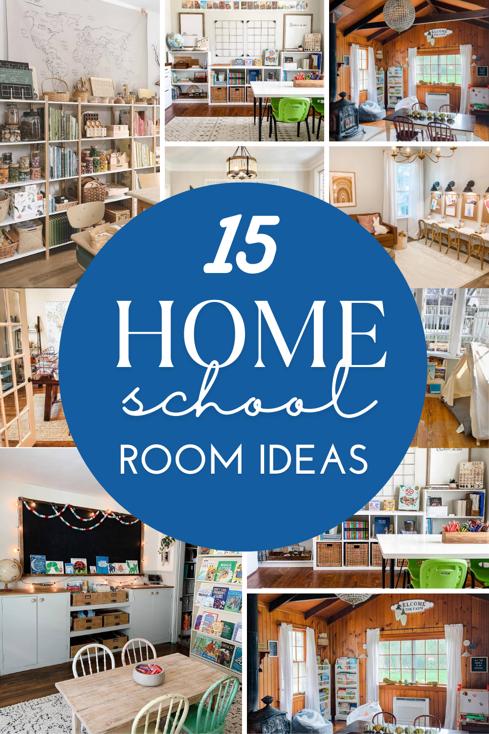 beautiful homeschool room ideas