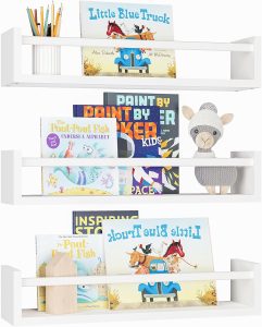 floating bookshelves