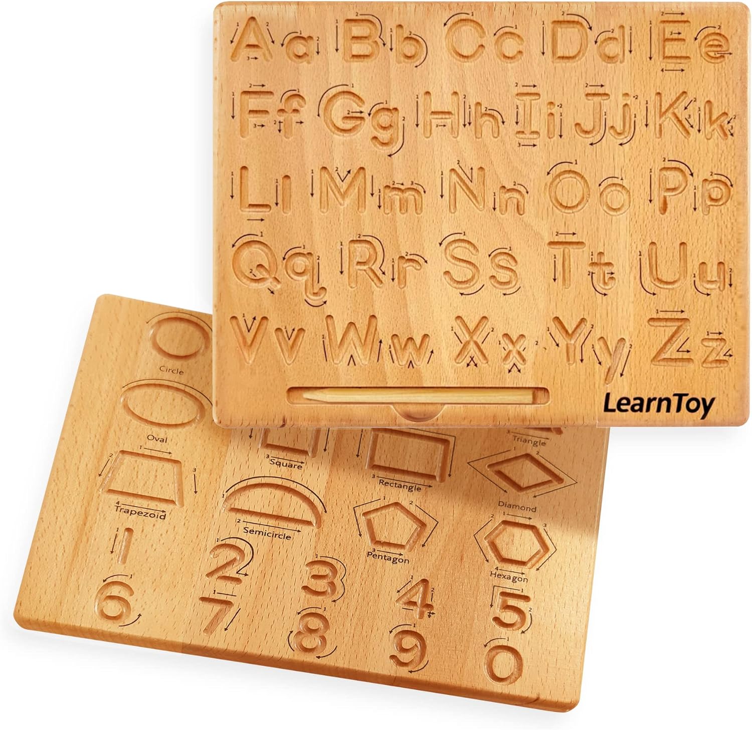 montessori alphabet tracing board