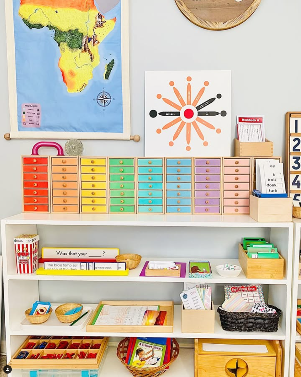 montessori homeschool room idea 2