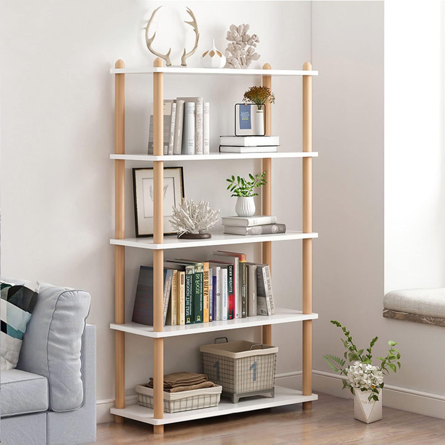 open bookshelf