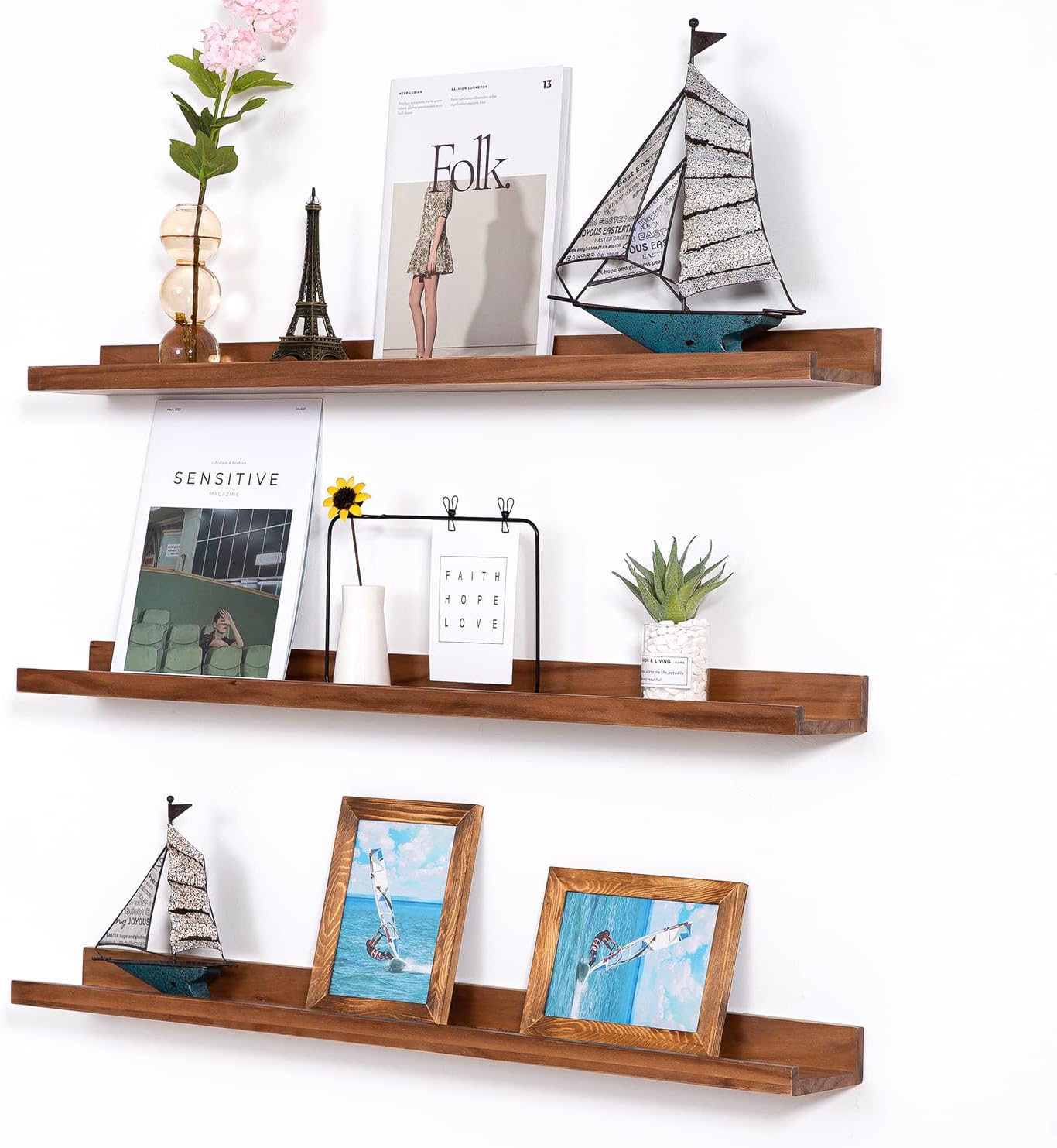 wall bookshelf
