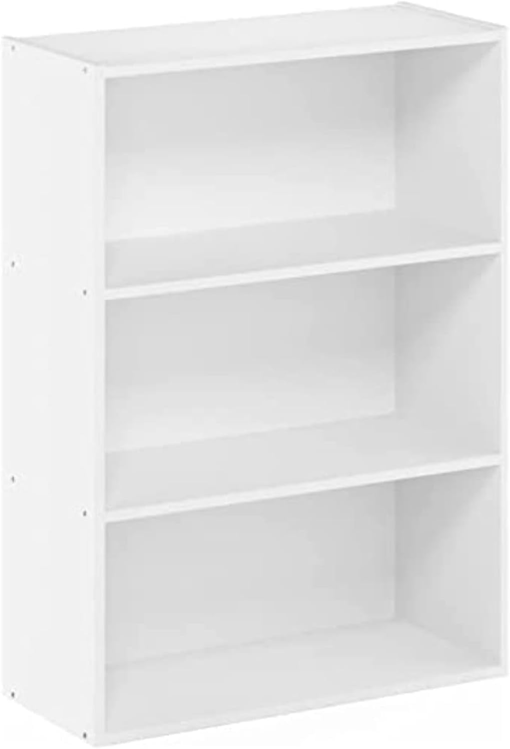white bookshelf