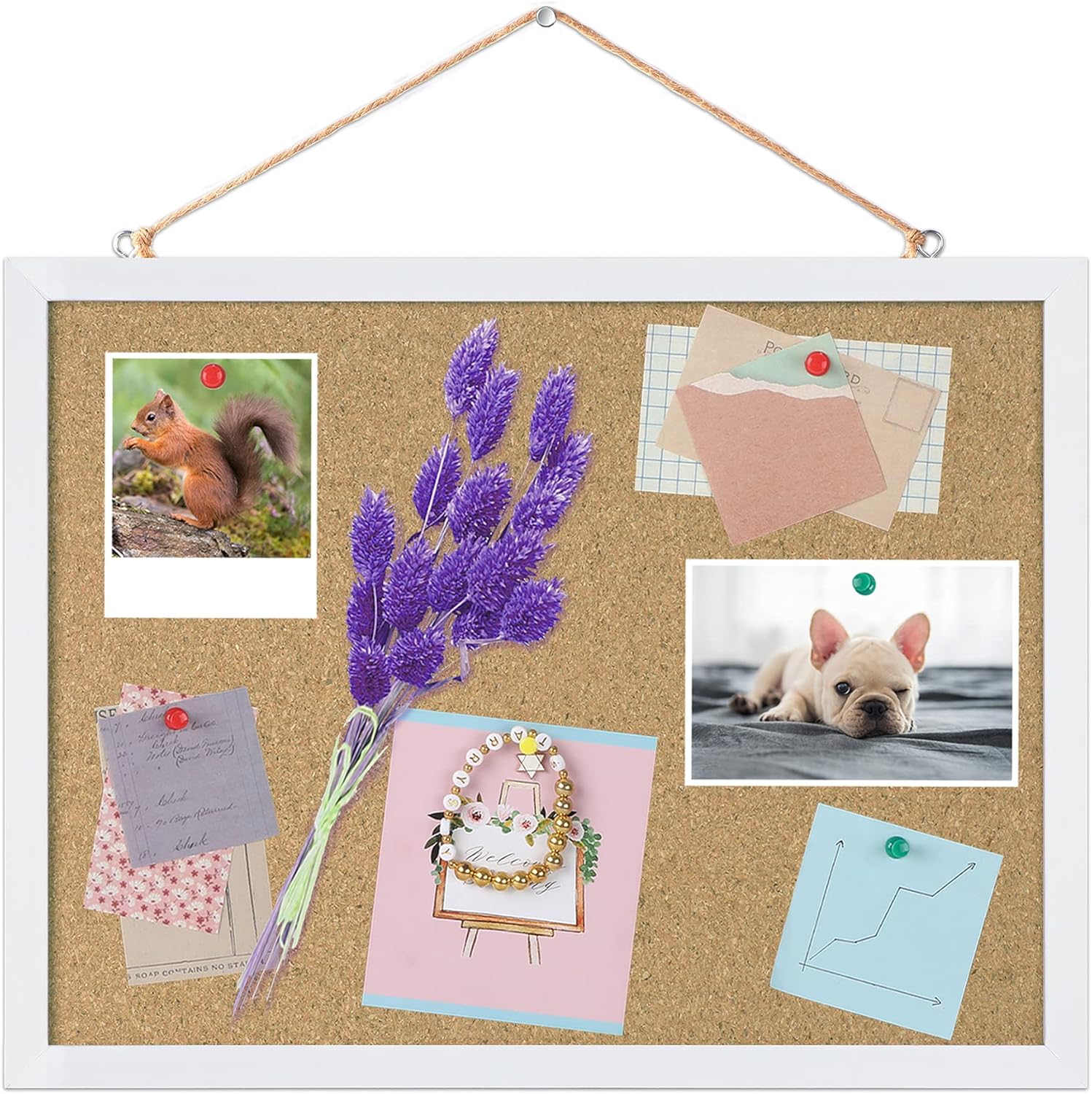 white cork boards