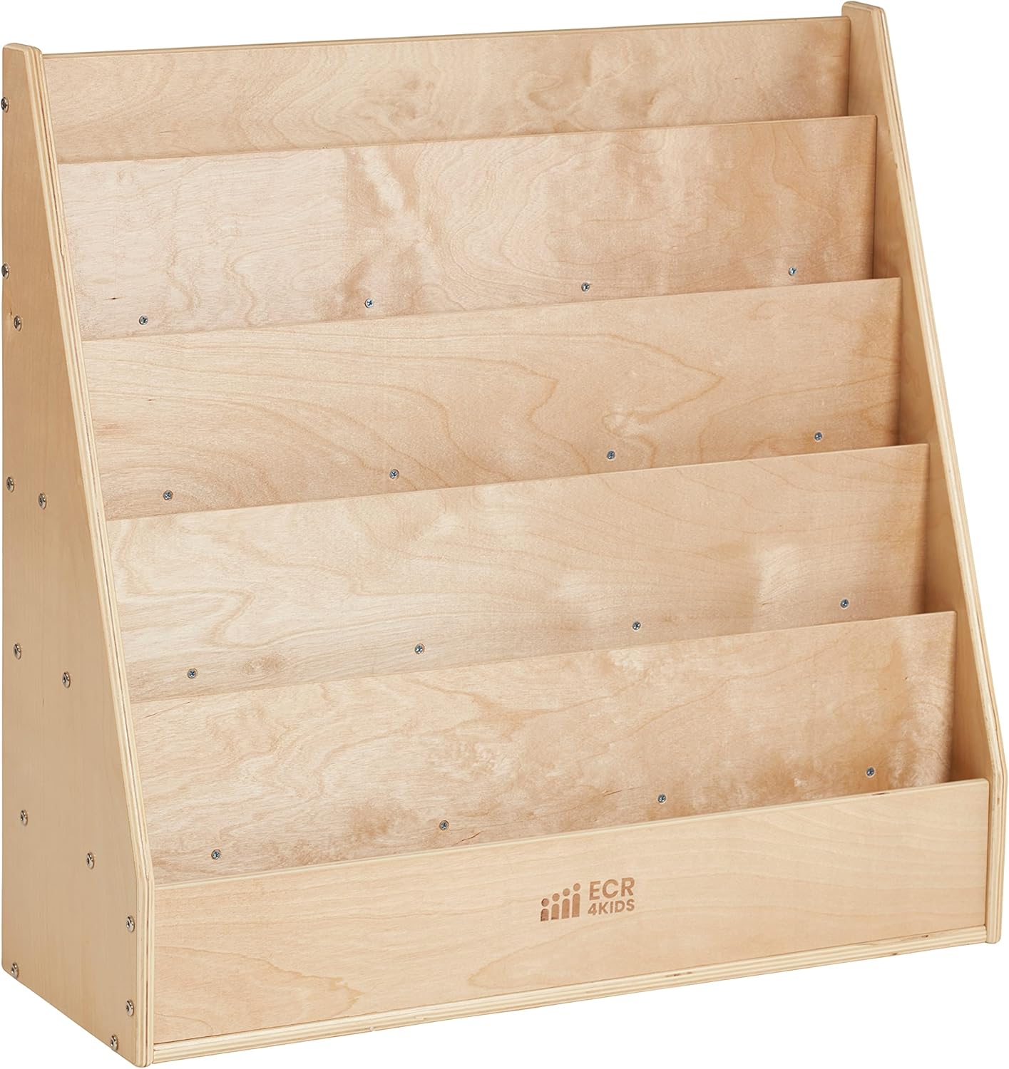 wooden bookshelf