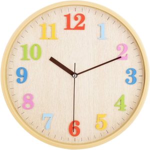 wooden wall clock