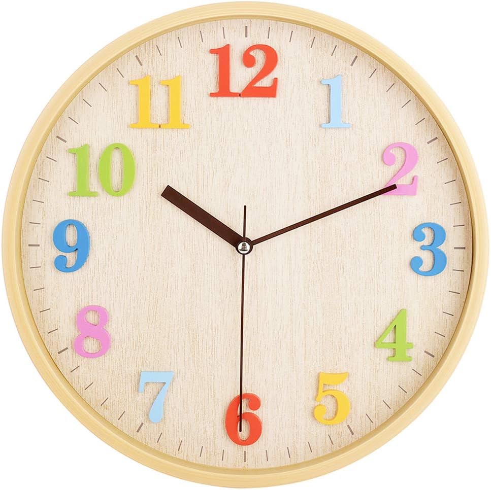 wooden wall clock