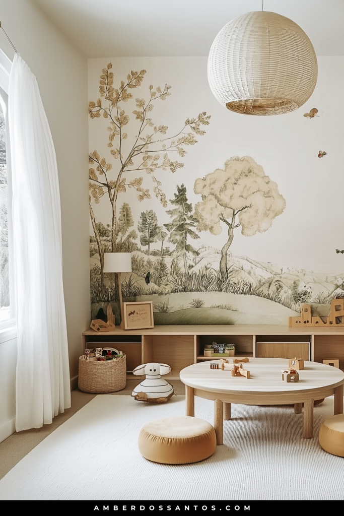 10-Montessori Playrrom - Enchanted Forest Playroom