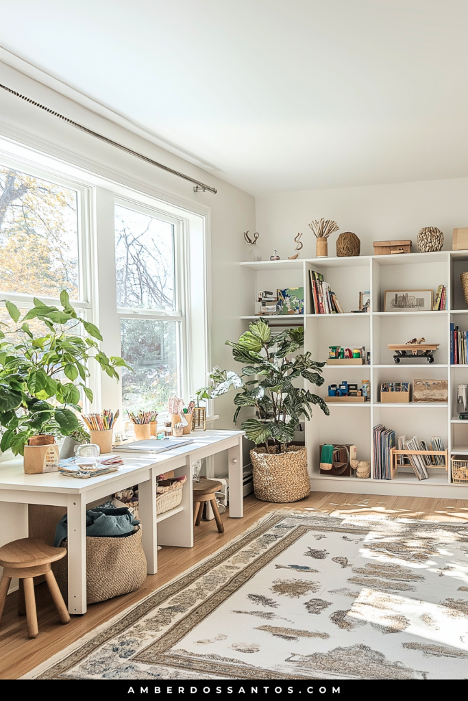 Montessori-Inspired Enchanted Forest Playroom