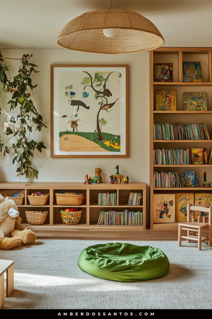 Montessori-Inspired Art Studio Playroom