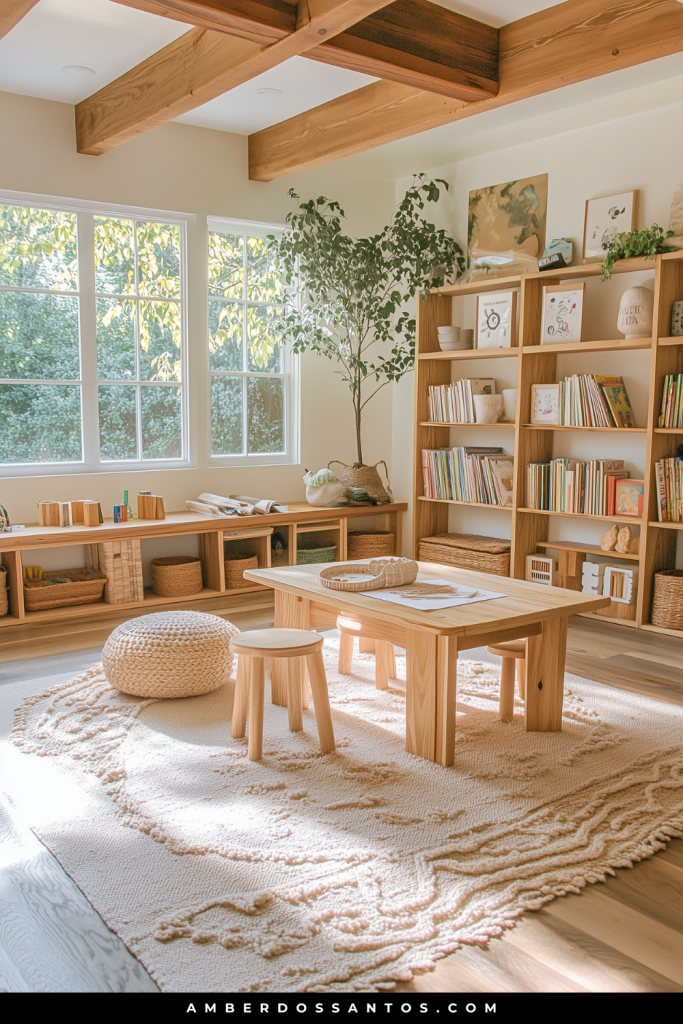 Montessori-Inspired Storytelling Sanctuary Playroom