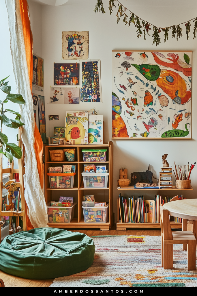 Montessori-Inspired Gallery Space Playroom
