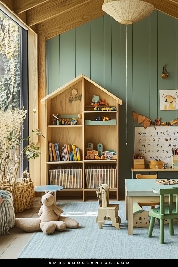 Montessori-Inspired Forest Nook Playroom