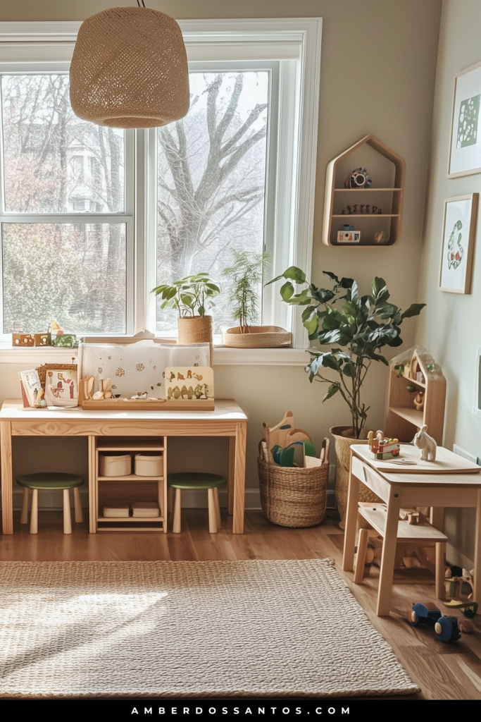 Montessori-Inspired Workshop Space Playroom