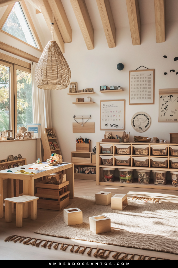 Montessori-Inspired Atelier Playroom