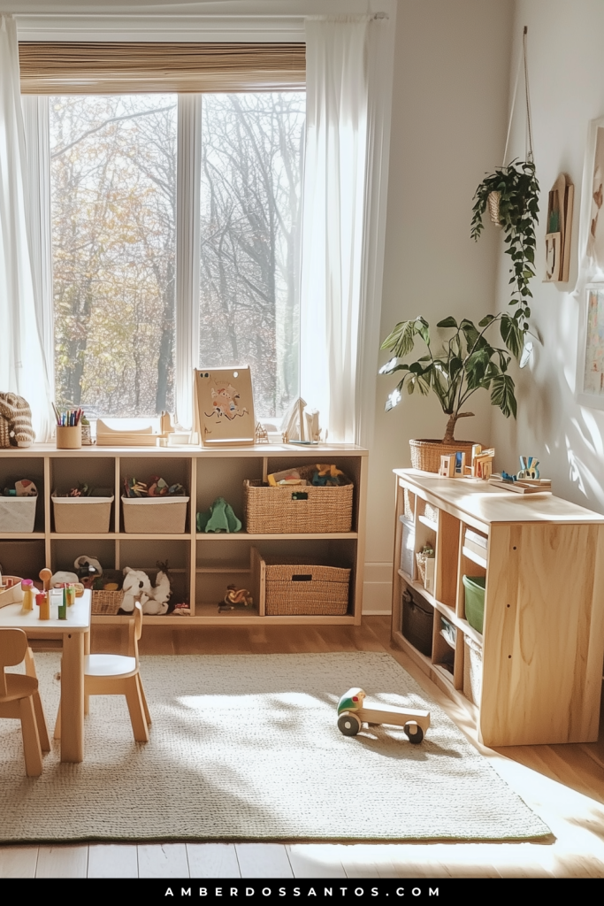 Montessori-Inspired Light-Filled Learning Lab Playroom