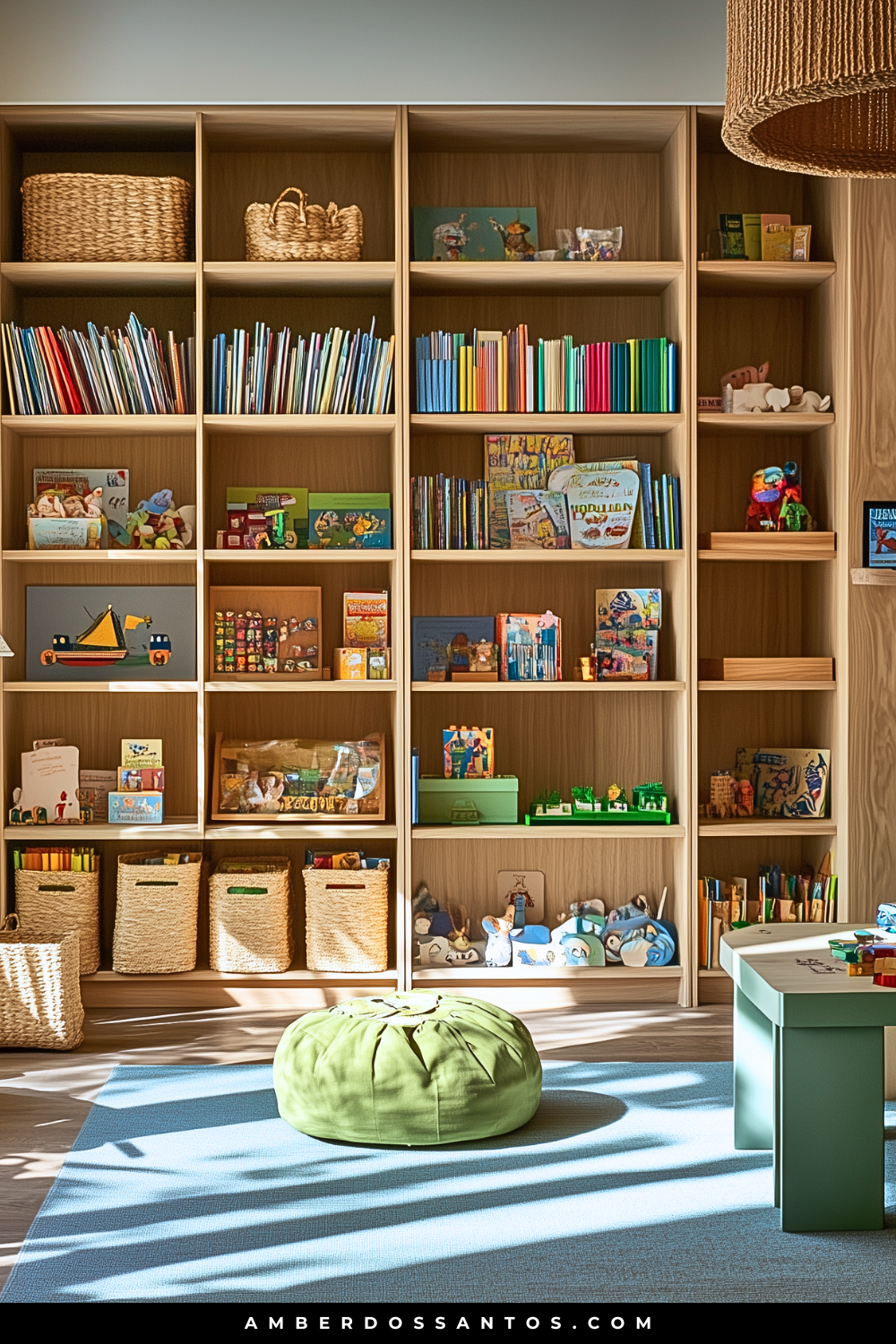 Montessori Library & Activity Playroom