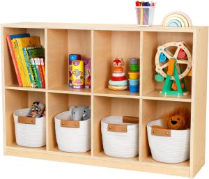 wooden storage cabinets