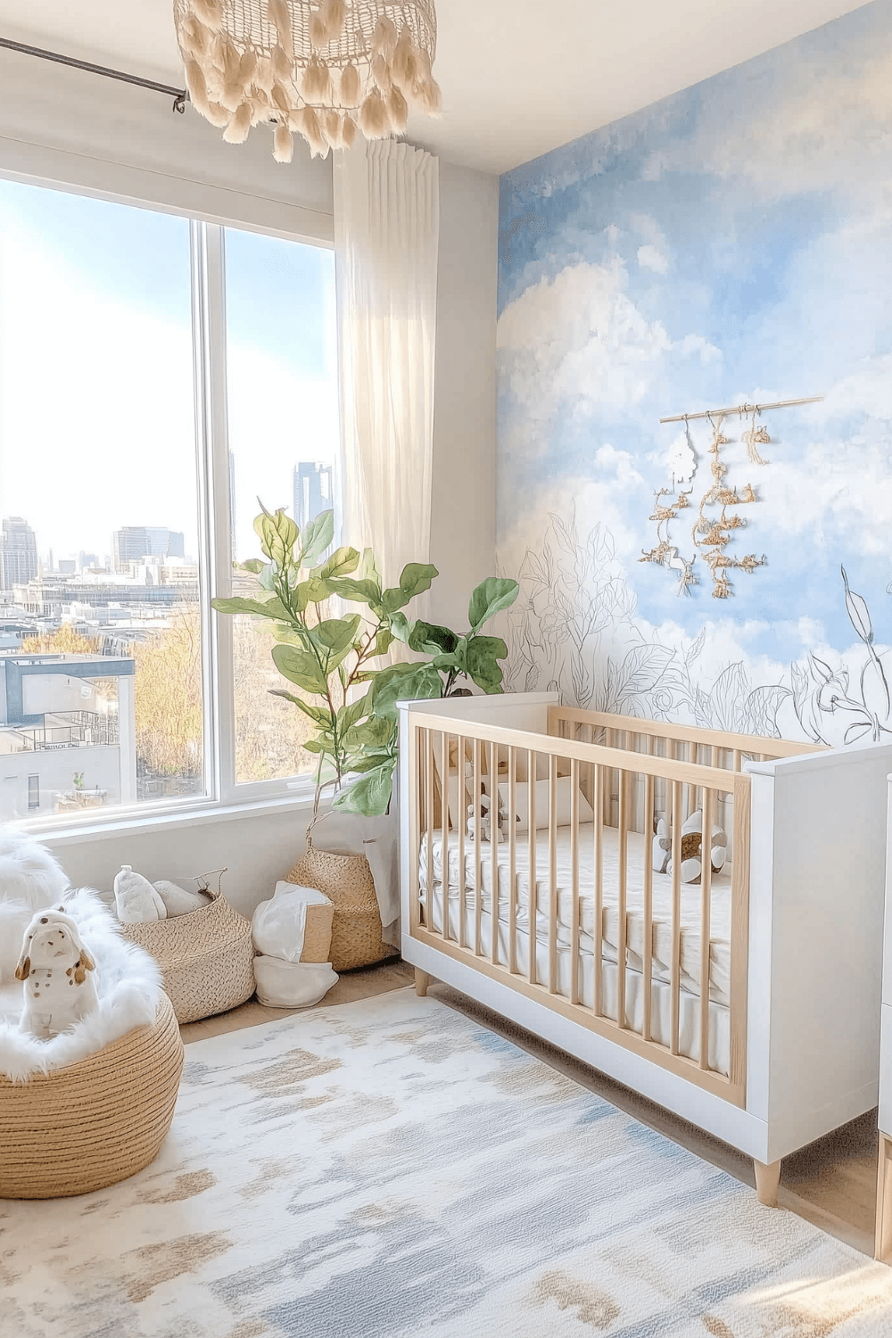baby-boy-nursery-room-cloud-mural-modern