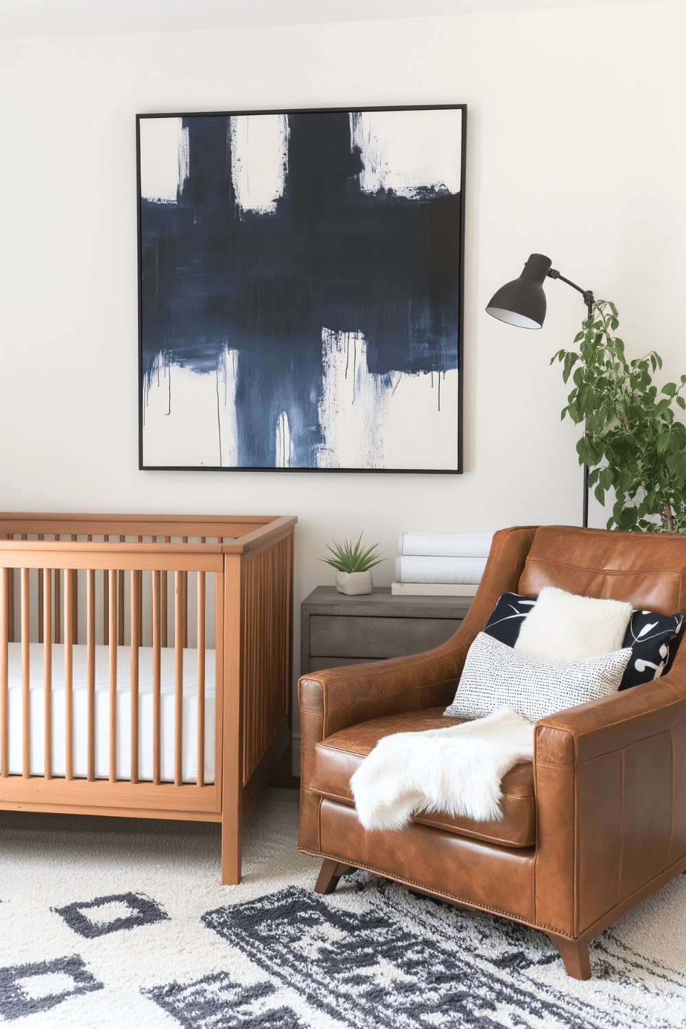 baby-boy-nursery-room-modern-minimal-leather
