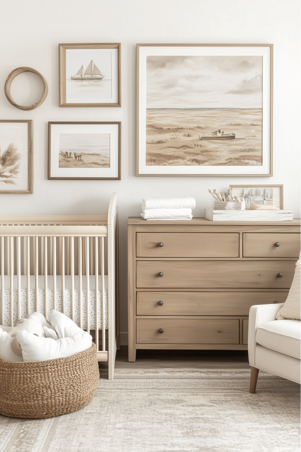 baby-boy-nursery-room-neutral-coastal-art