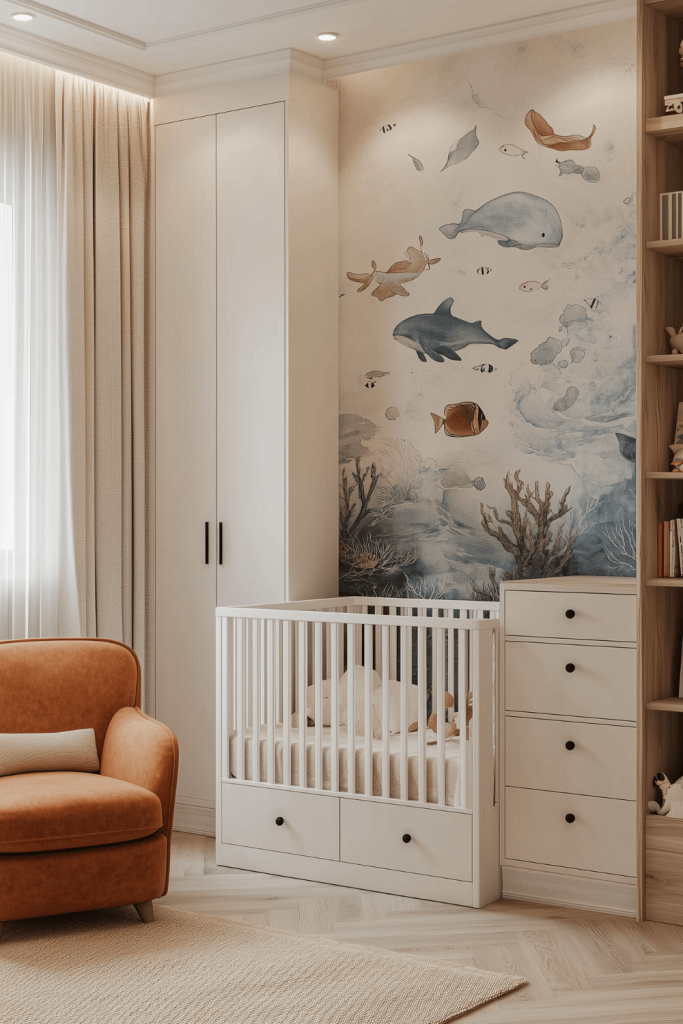baby-boy-nursery-room-ocean-watercolor-mural