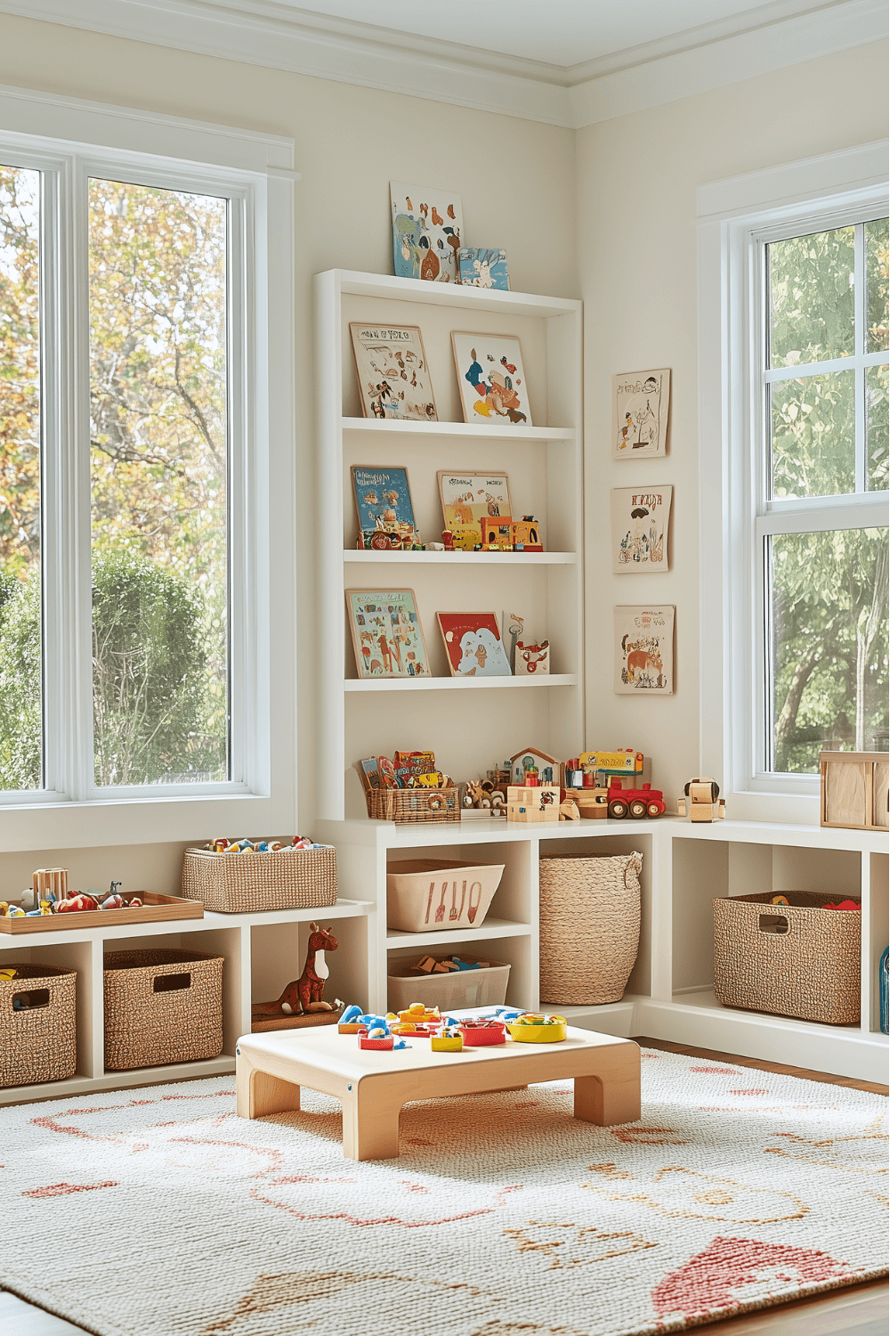 living-room-playroom-combo-corner-library