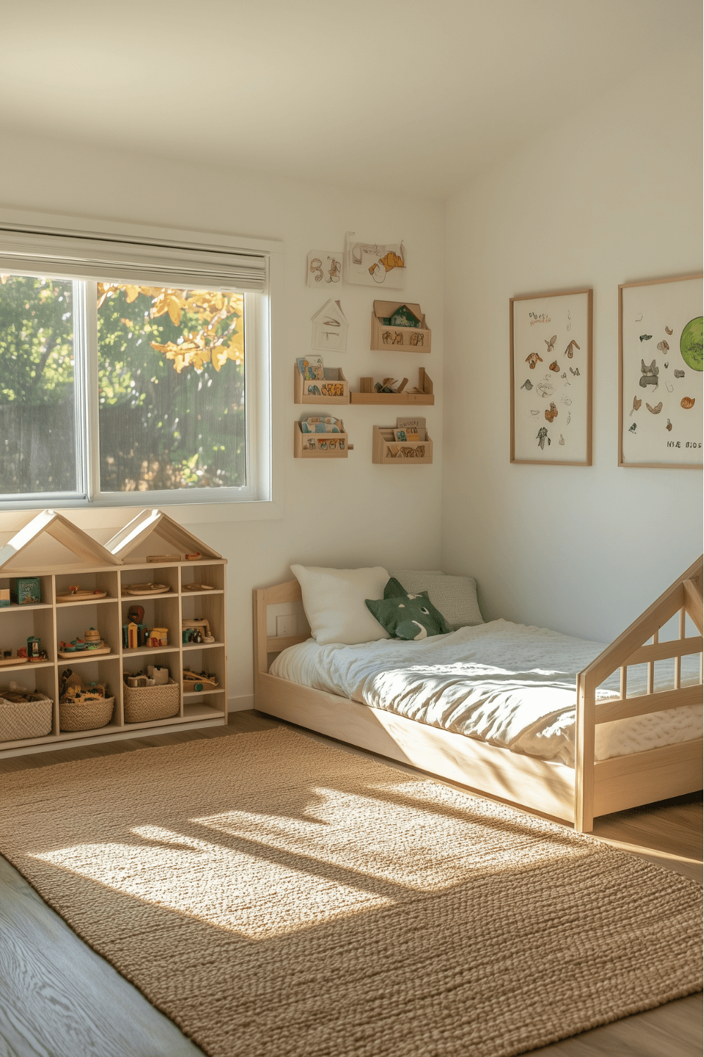 11-montessori-bedroom-ideas-minimalist-sunlit