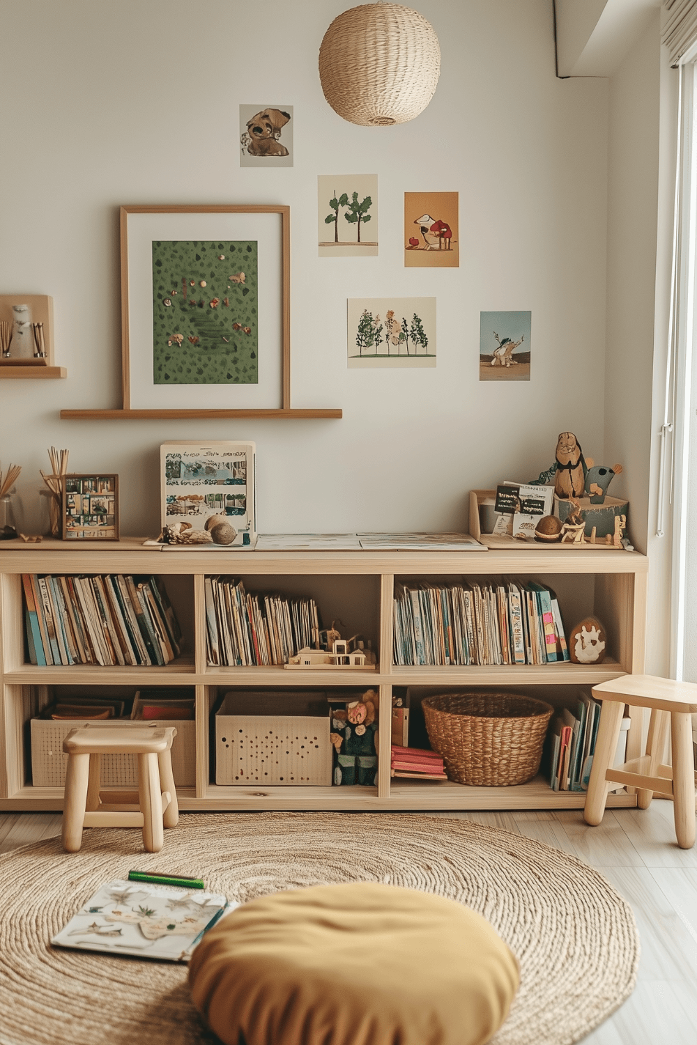 17-Minimalist-Homeschool-Room-Gallery-Corner