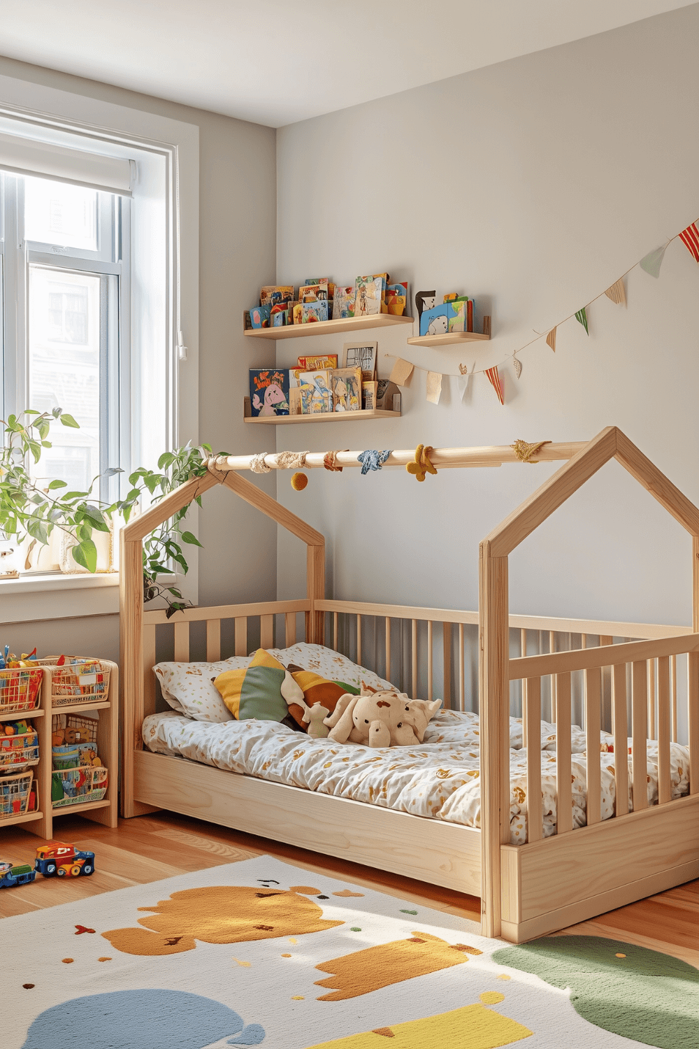 17-montessori-bedroom-ideas-toddler-book-display