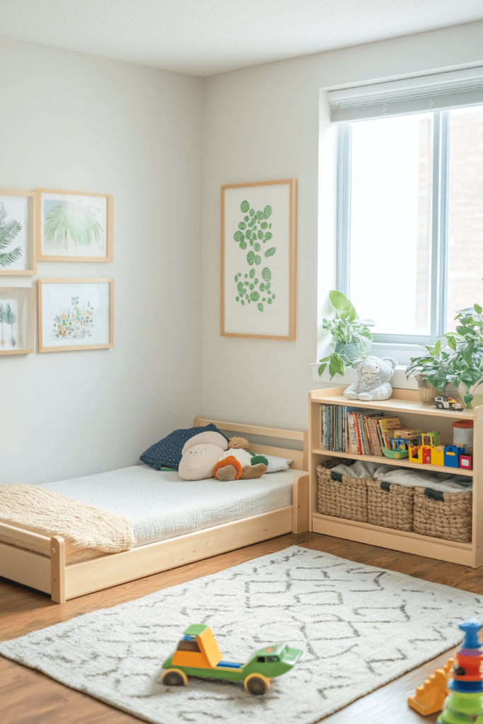 18-montessori-bedroom-ideas-minimalist-botanical