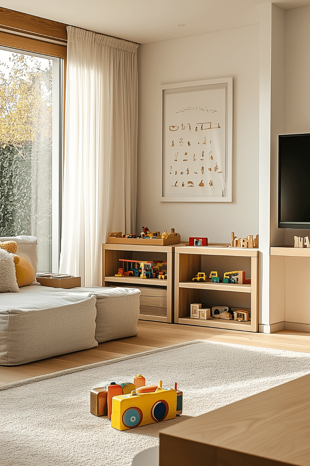 living-room-playroom-combo-modern-media-storage