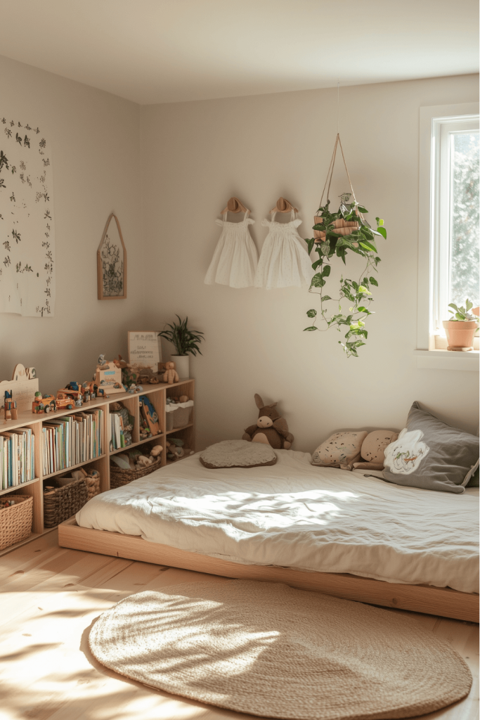 28-montessori-bedroom-ideas-sunlit-natural-botanical