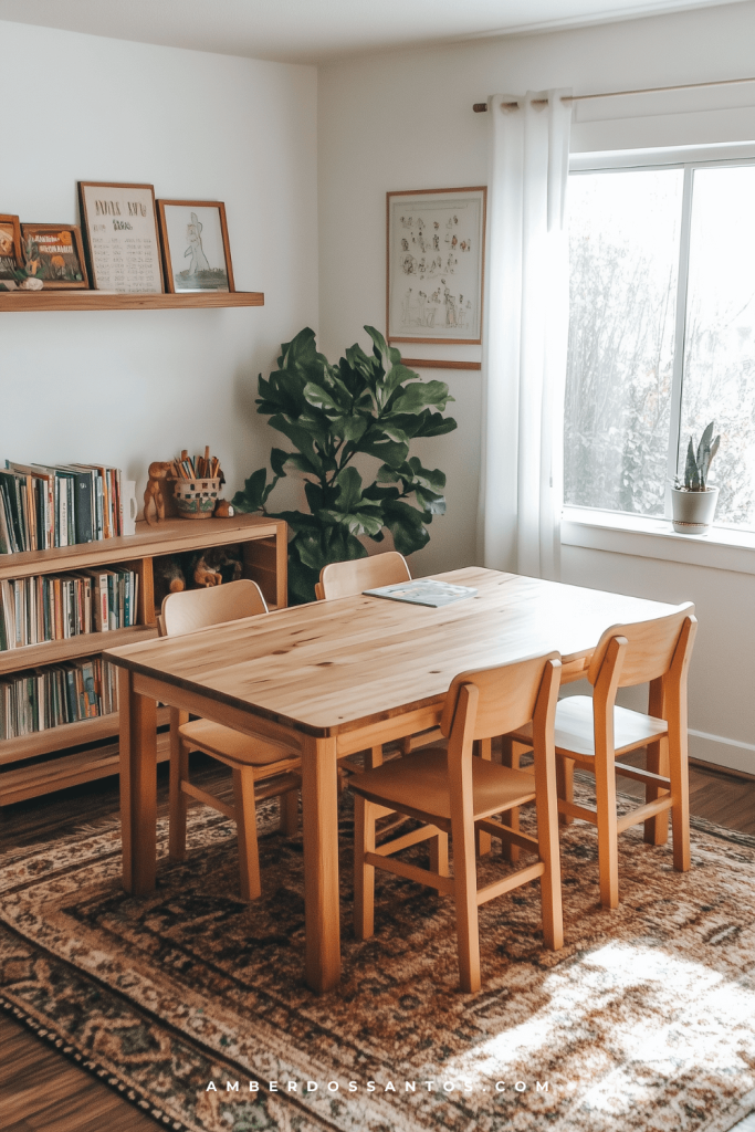 3-Minimalist-Homeschool-Room-Montessori-Table