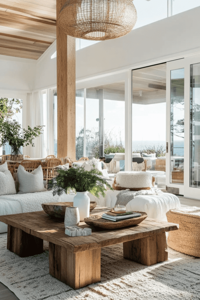 Oceanfront Living Room