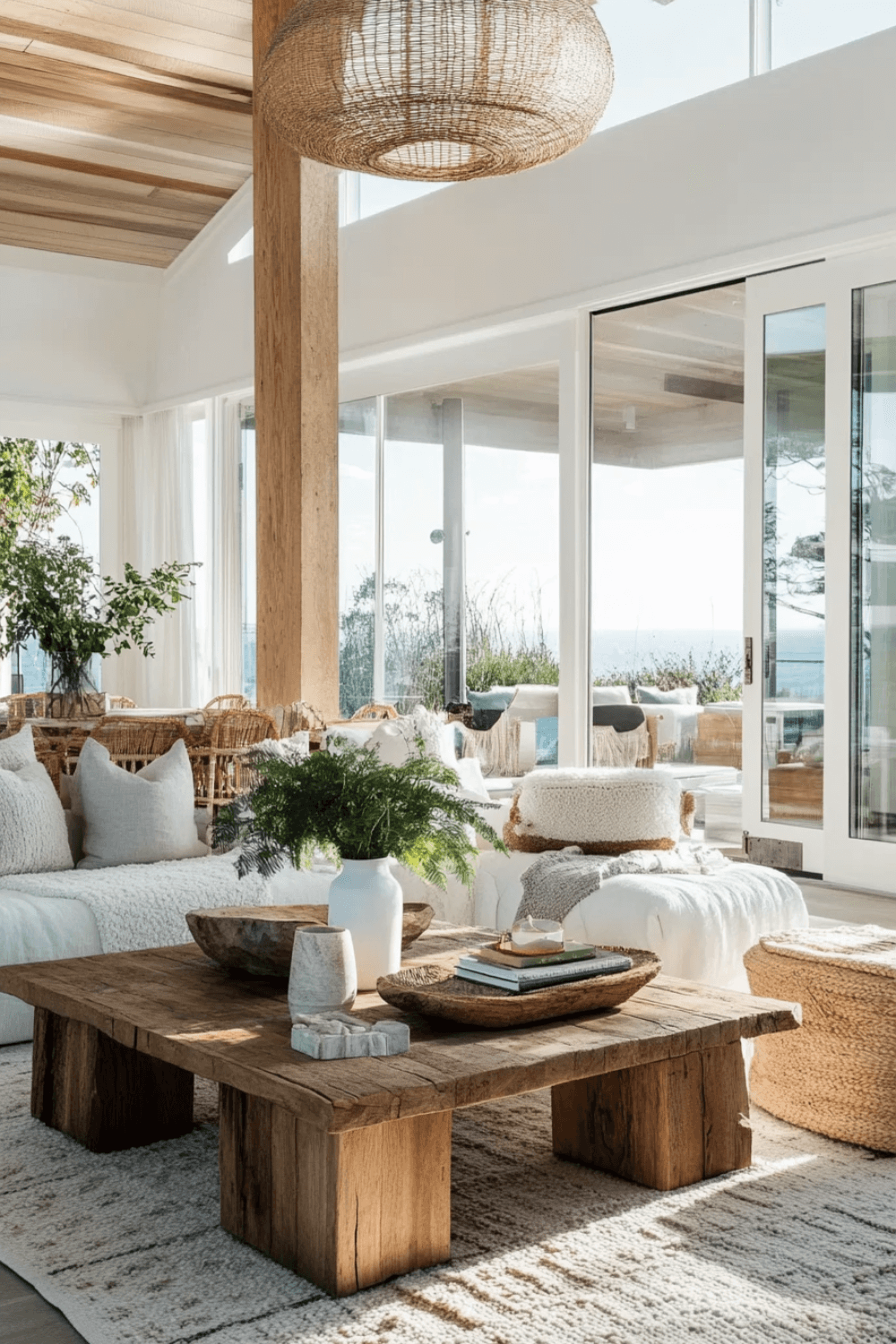 Oceanfront Living Room