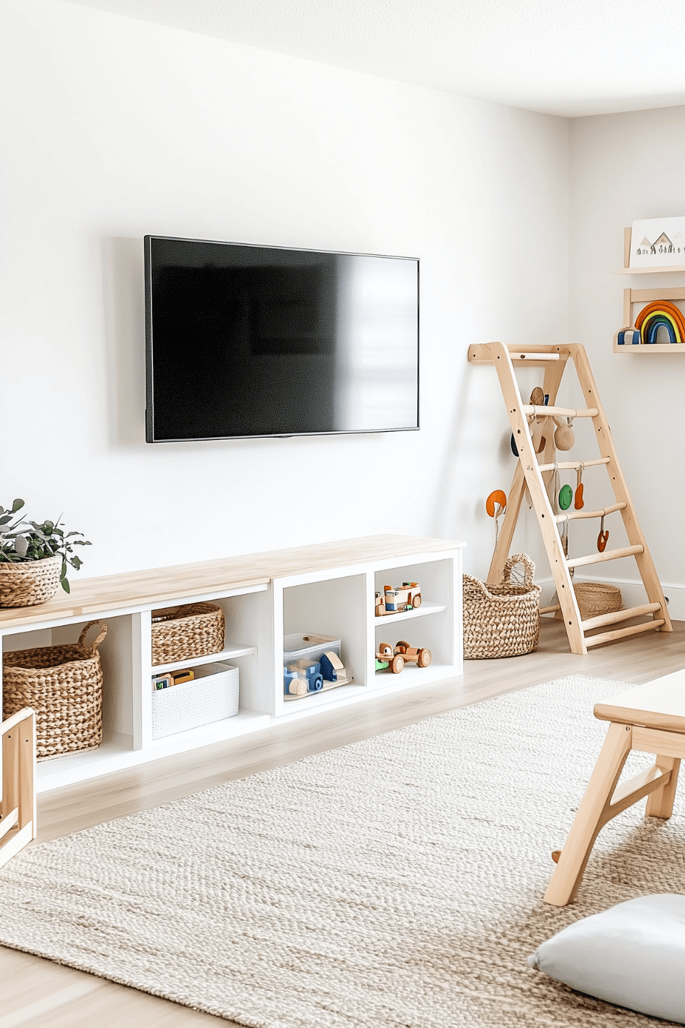 living-room-playroom-combo-modern-climber-storage