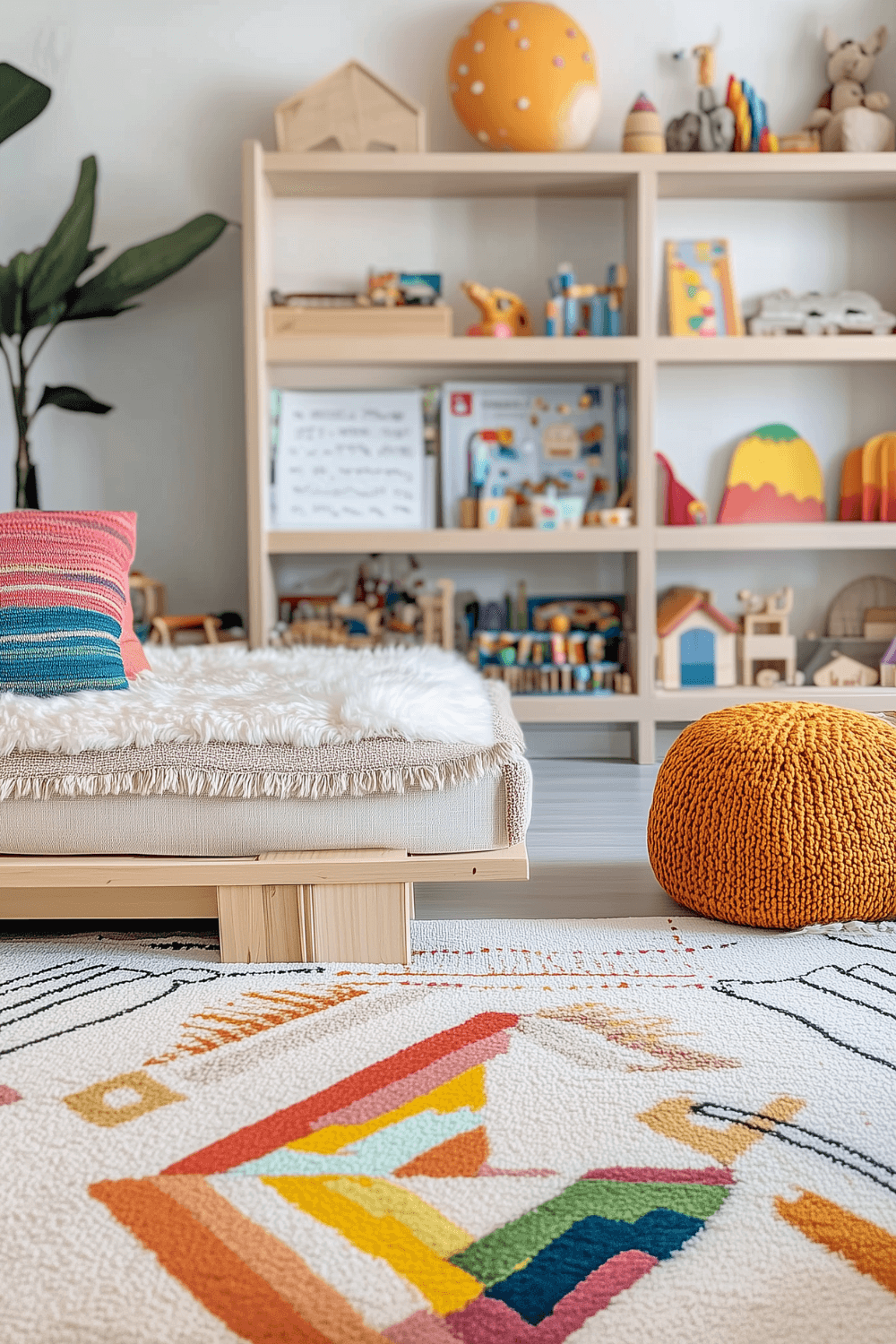 living-room-playroom-combo-boho-rainbow-reading
