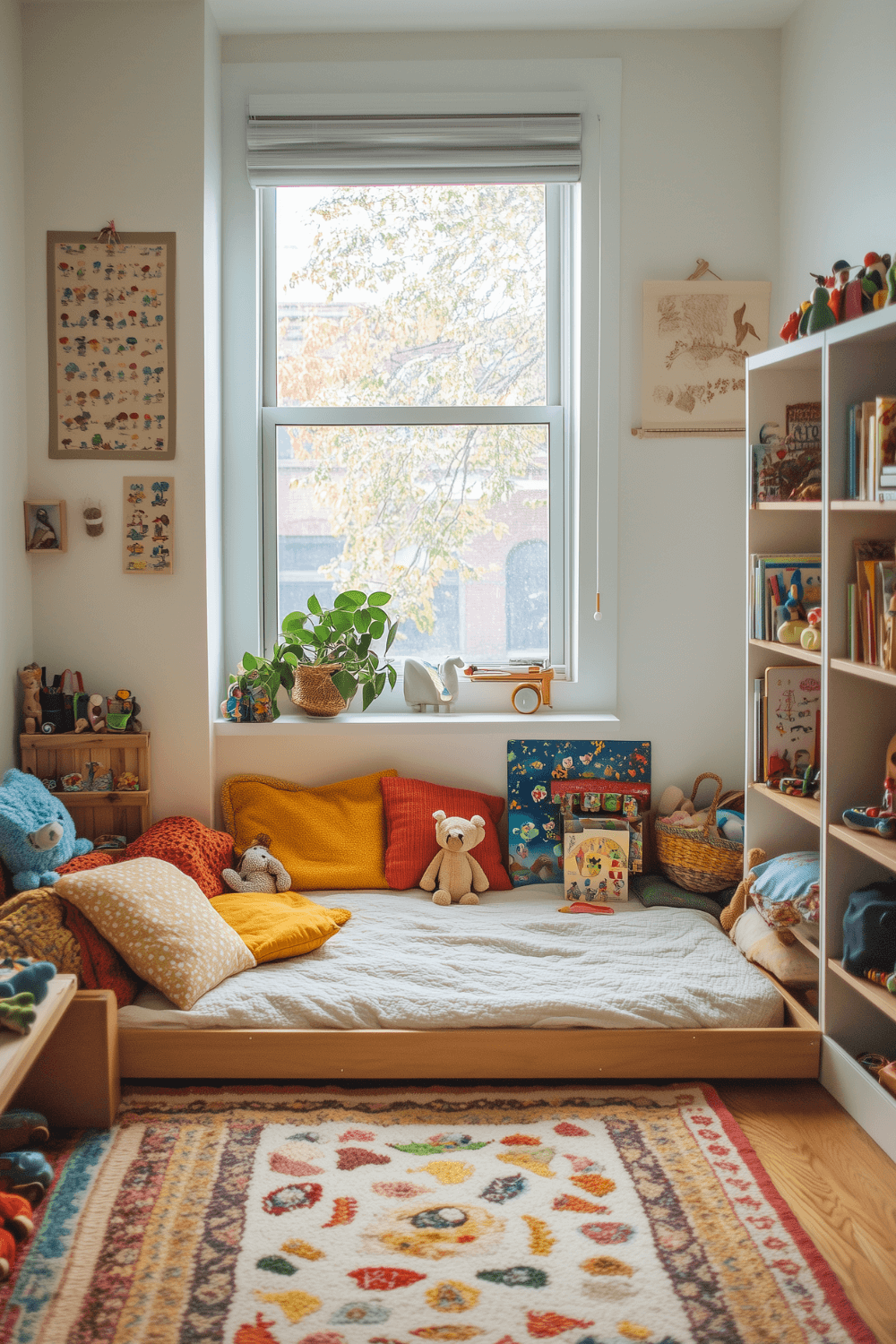 8-montessori-bedroom-ideas-bohemian-reading-nook