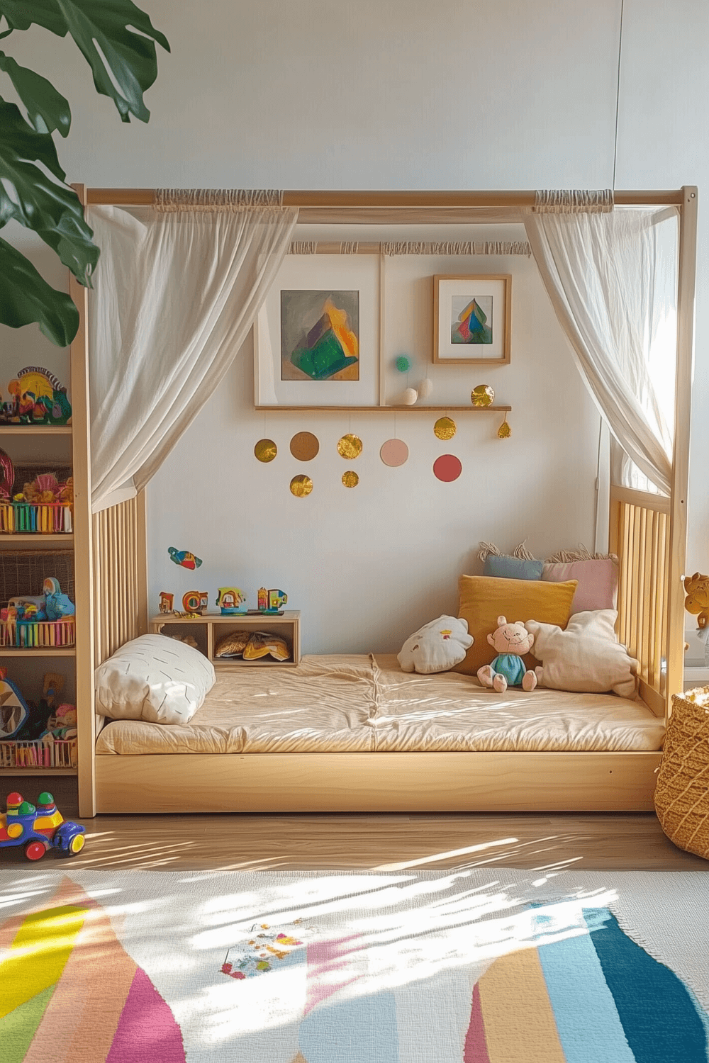 9-montessori-bedroom-ideas-modern-rainbow-decor