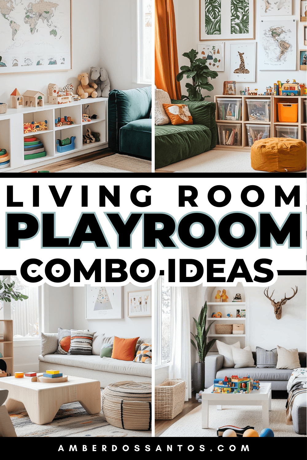 LIVING ROOM PLAYROOM COMBO IDEAS