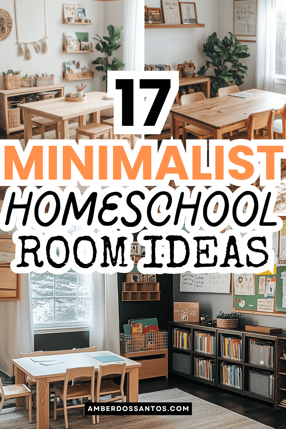 best minimalist homeschool room ideas