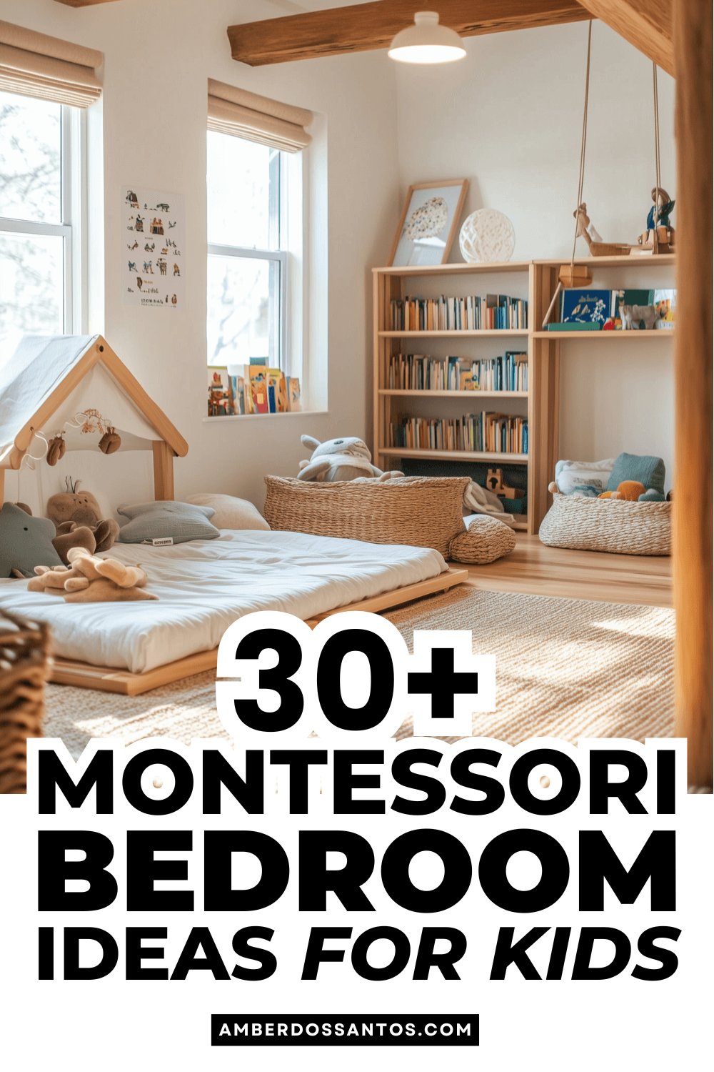 montessori bedroom ideas for kids