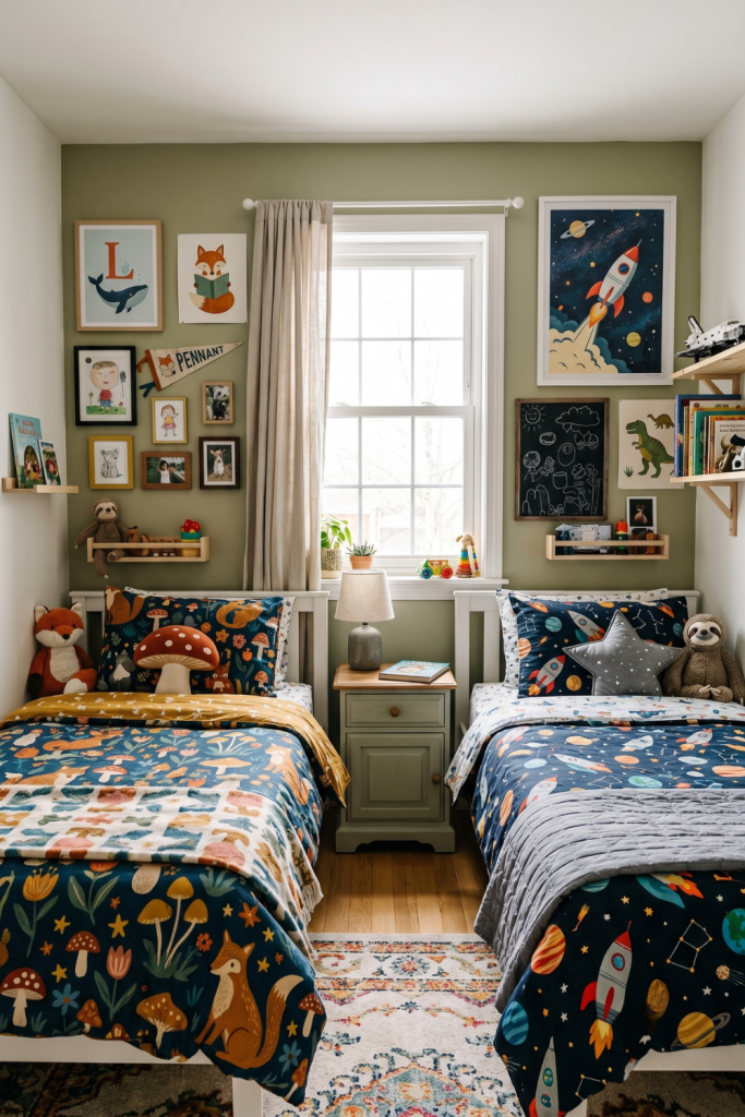 kids shared bedrooms