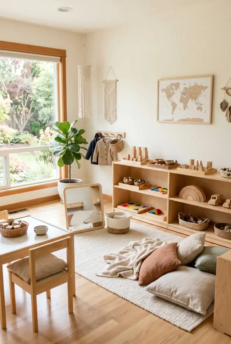 37 Montessori Playroom Ideas That Encourage Learning and Independence