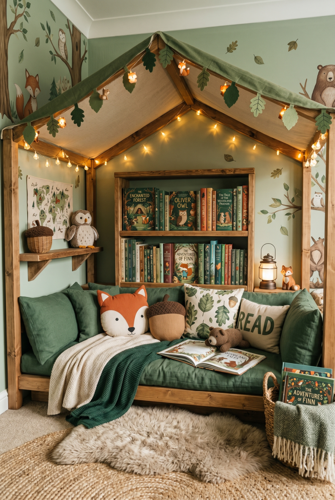 31 Cozy Reading Nook Ideas for Kids That Feel Magical