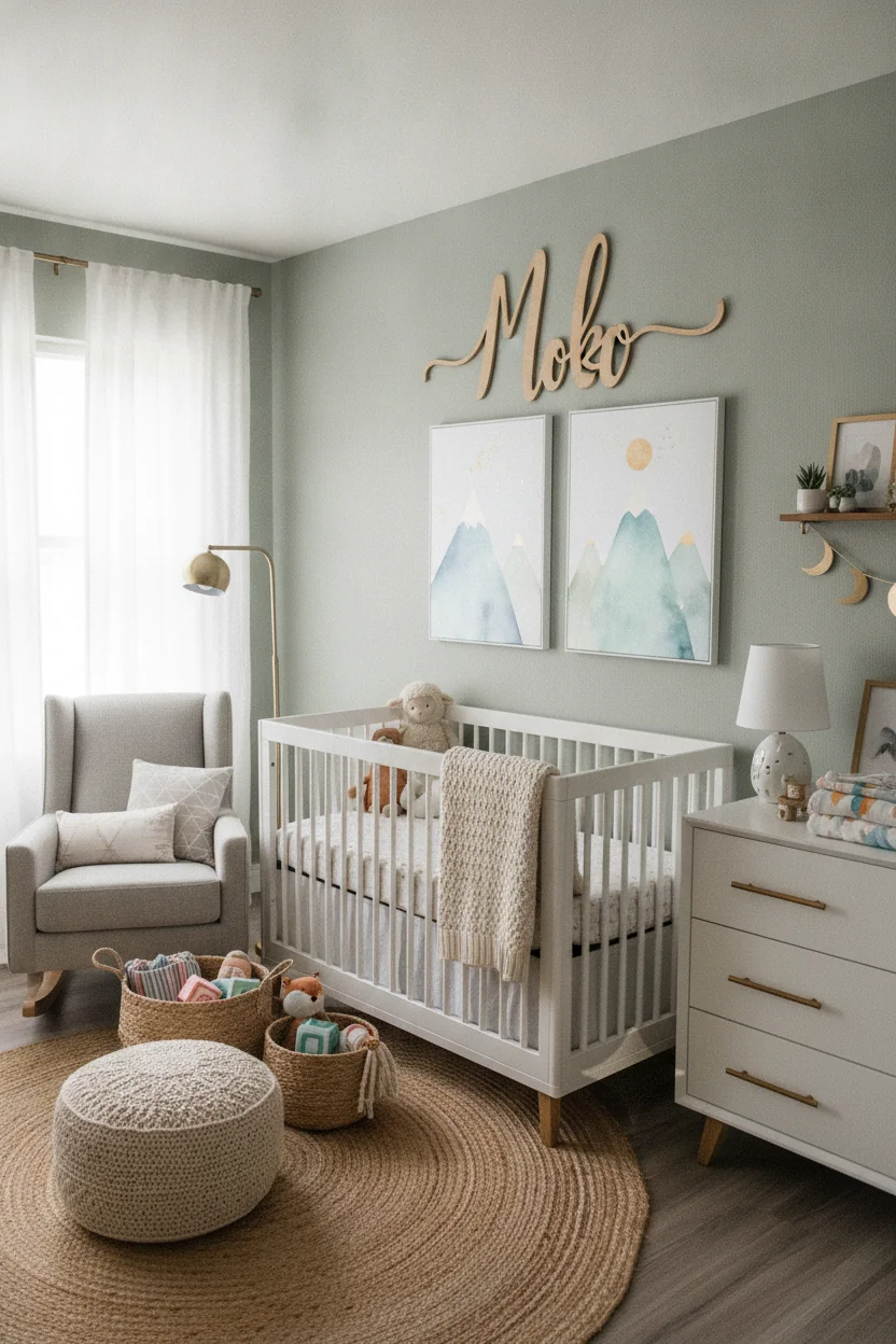 modern nursery decor_2
