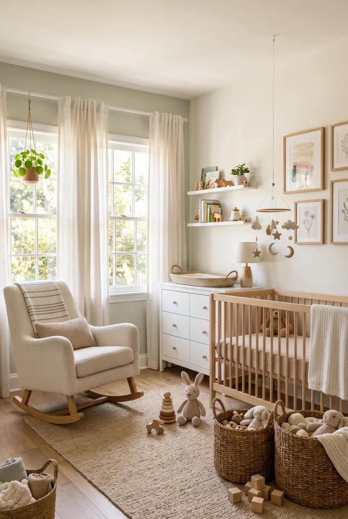 13 Small Nursery Ideas to Maximize Space