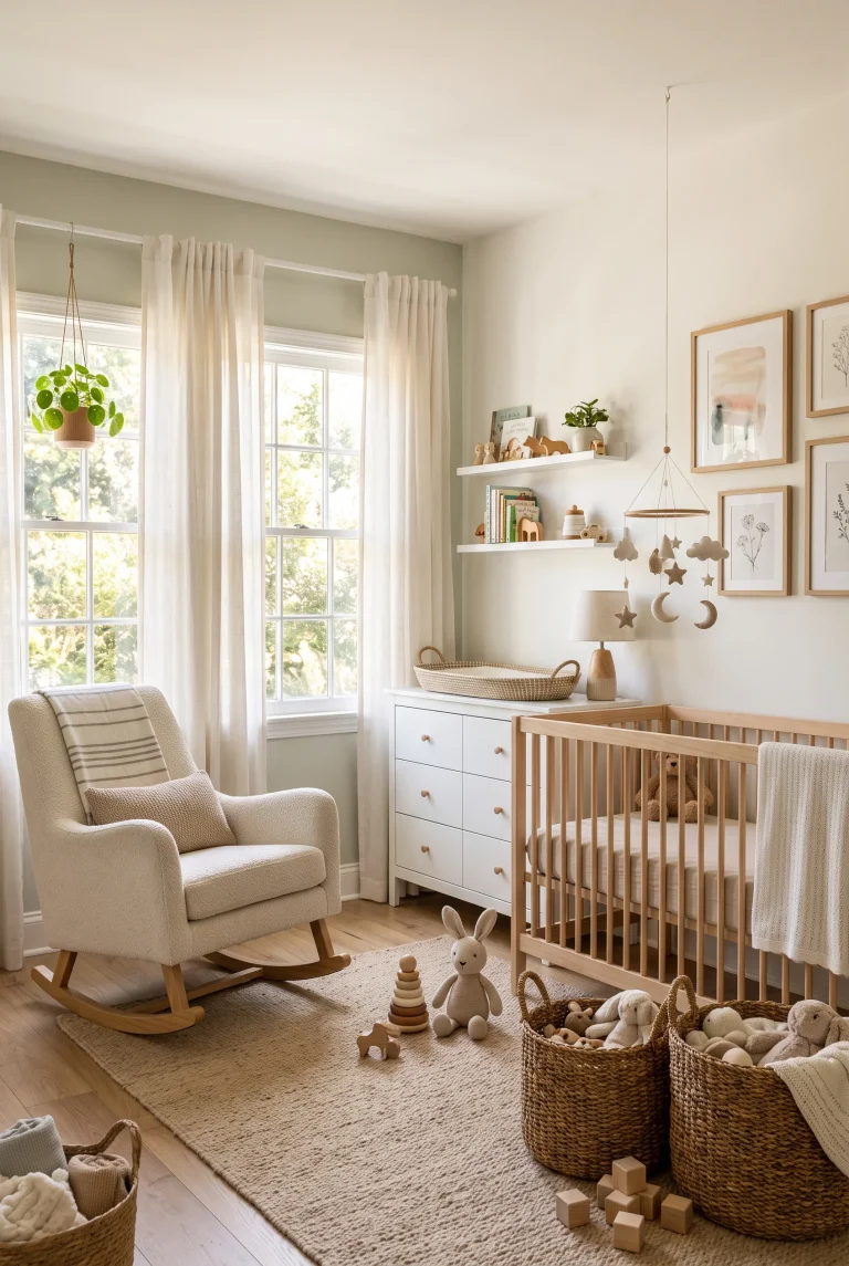 13 Small Nursery Ideas to Maximize Space