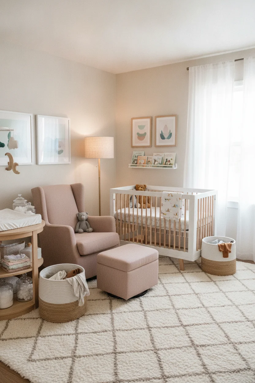organic modern nursery ideas_5